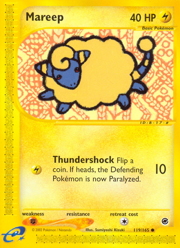 Mareep (119/165) [Expedition: Base Set] | Exor Games Dartmouth