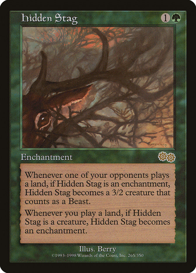 Hidden Stag [Urza's Saga] | Exor Games Dartmouth