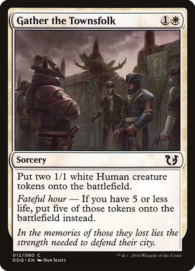 Gather the Townsfolk [Duel Decks: Blessed vs. Cursed] | Exor Games Dartmouth