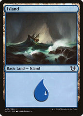 Island [Duel Decks: Blessed vs. Cursed] | Exor Games Dartmouth