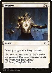 Rebuke [Duel Decks: Blessed vs. Cursed] | Exor Games Dartmouth