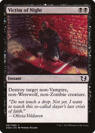 Victim of Night [Duel Decks: Blessed vs. Cursed] | Exor Games Dartmouth