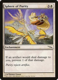 Sphere of Purity [Mirrodin] | Exor Games Dartmouth