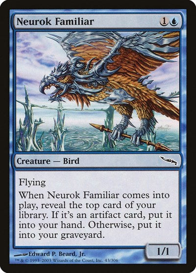 Neurok Familiar [Mirrodin] | Exor Games Dartmouth