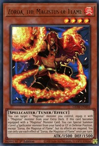 Zoroa, the Magistus of Flame [GEIM-EN002] Ultra Rare | Exor Games Dartmouth