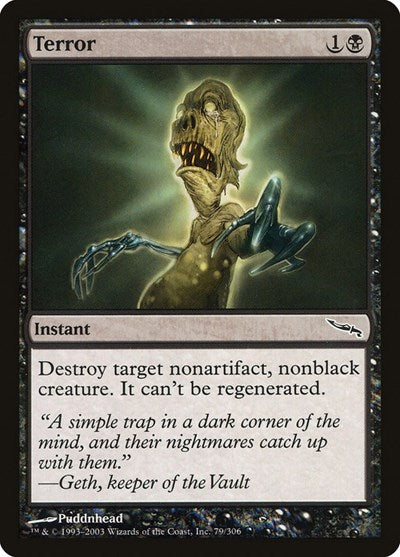 Terror [Mirrodin] | Exor Games Dartmouth