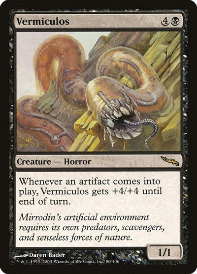 Vermiculos [Mirrodin] | Exor Games Dartmouth