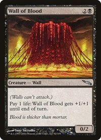 Wall of Blood [Mirrodin] | Exor Games Dartmouth