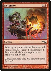 Detonate [Mirrodin] | Exor Games Dartmouth