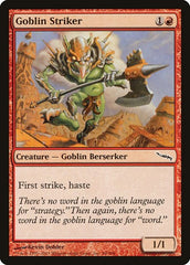 Goblin Striker [Mirrodin] | Exor Games Dartmouth