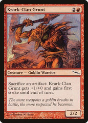 Krark-Clan Grunt [Mirrodin] | Exor Games Dartmouth