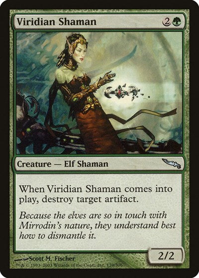 Viridian Shaman [Mirrodin] | Exor Games Dartmouth