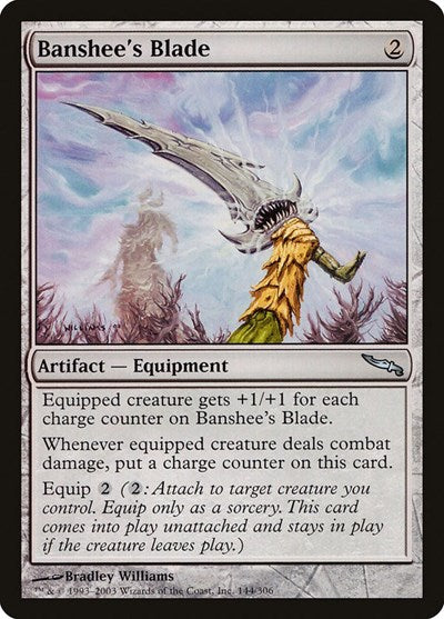 Banshee's Blade [Mirrodin] | Exor Games Dartmouth