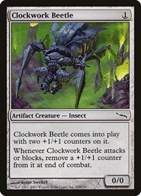 Clockwork Beetle [Mirrodin] | Exor Games Dartmouth