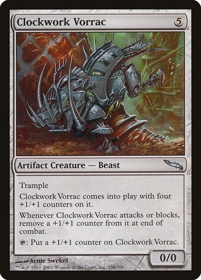 Clockwork Vorrac [Mirrodin] | Exor Games Dartmouth