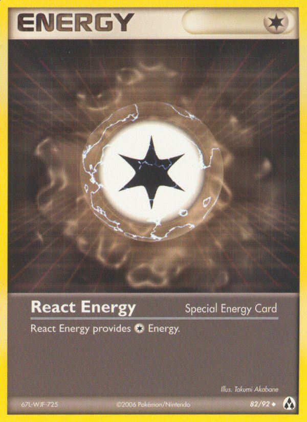 React Energy (82/92) [EX: Legend Maker] | Exor Games Dartmouth