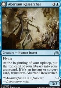 Aberrant Researcher // Perfected Form [Shadows over Innistrad] | Exor Games Dartmouth