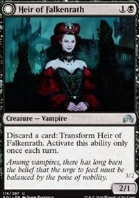 Heir of Falkenrath // Heir to the Night [Shadows over Innistrad] | Exor Games Dartmouth