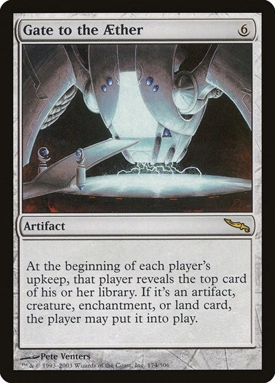 Gate to the Aether [Mirrodin] | Exor Games Dartmouth