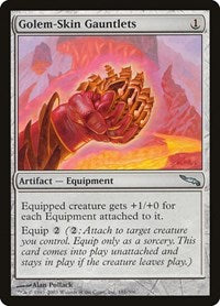 Golem-Skin Gauntlets [Mirrodin] | Exor Games Dartmouth