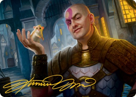 Minsc, Beloved Ranger Art Card (Gold-Stamped Signature) [Dungeons & Dragons: Adventures in the Forgotten Realms Art Series] | Exor Games Dartmouth