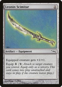 Leonin Scimitar [Mirrodin] | Exor Games Dartmouth