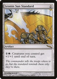 Leonin Sun Standard [Mirrodin] | Exor Games Dartmouth