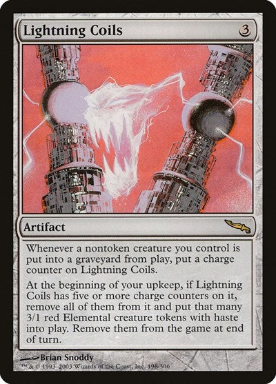 Lightning Coils [Mirrodin] | Exor Games Dartmouth