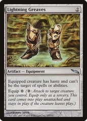 Lightning Greaves [Mirrodin] | Exor Games Dartmouth