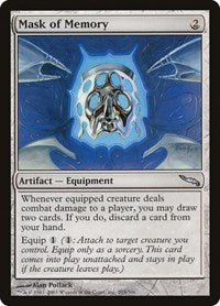 Mask of Memory [Mirrodin] | Exor Games Dartmouth