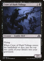 Crow of Dark Tidings [Shadows over Innistrad] | Exor Games Dartmouth