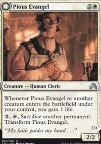 Pious Evangel // Wayward Disciple [Shadows over Innistrad] | Exor Games Dartmouth