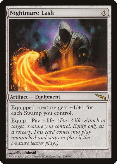 Nightmare Lash [Mirrodin] | Exor Games Dartmouth