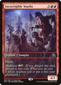 Incorrigible Youths [Shadows over Innistrad Promos] | Exor Games Dartmouth