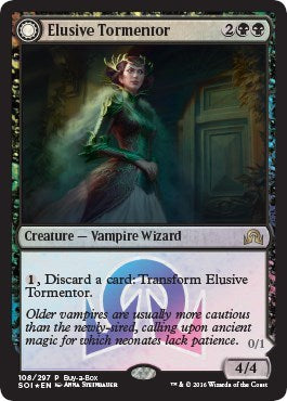 Elusive Tormentor // Insidious Mist [Shadows over Innistrad Promos] | Exor Games Dartmouth