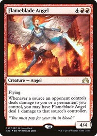 Flameblade Angel [Shadows over Innistrad Promos] | Exor Games Dartmouth