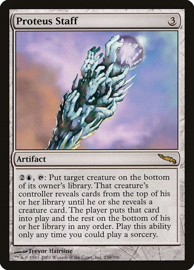 Proteus Staff [Mirrodin] | Exor Games Dartmouth