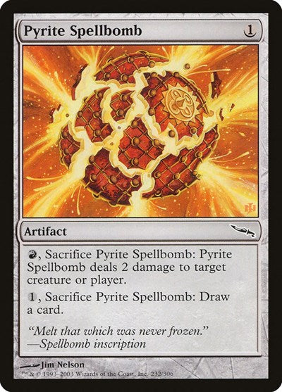 Pyrite Spellbomb [Mirrodin] | Exor Games Dartmouth