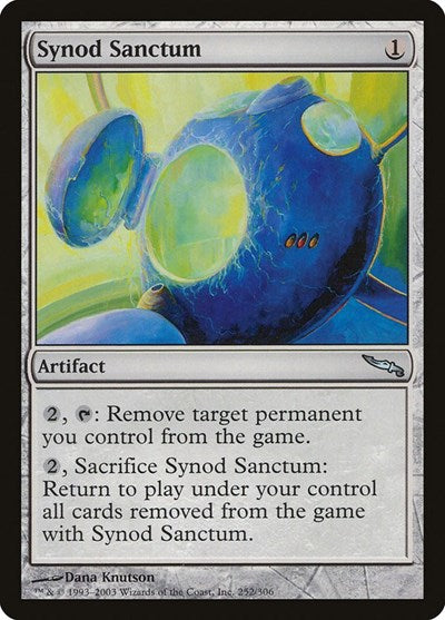 Synod Sanctum [Mirrodin] | Exor Games Dartmouth