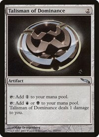 Talisman of Dominance [Mirrodin] | Exor Games Dartmouth