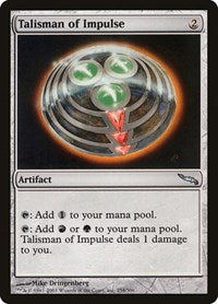 Talisman of Impulse [Mirrodin] | Exor Games Dartmouth