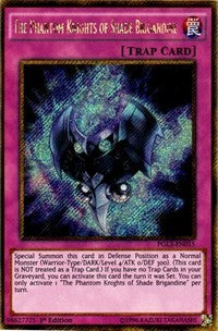 The Phantom Knights of Shade Brigandine [PGL3-EN015] Gold Secret Rare | Exor Games Dartmouth