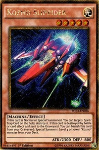 Kozmo Sliprider [PGL3-EN026] Gold Secret Rare | Exor Games Dartmouth