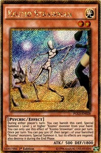 Kozmo Strawman [PGL3-EN028] Gold Secret Rare | Exor Games Dartmouth