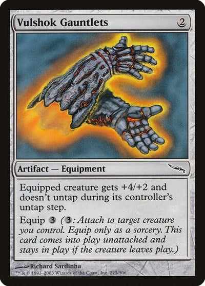 Vulshok Gauntlets [Mirrodin] | Exor Games Dartmouth