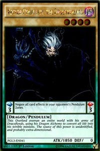 Vector Pendulum, the Dracoverlord [PGL3-EN041] Gold Rare | Exor Games Dartmouth