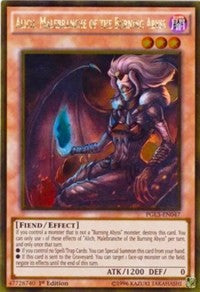 Alich, Malebranche of the Burning Abyss [PGL3-EN047] Gold Rare | Exor Games Dartmouth