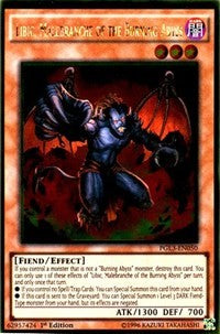 Libic, Malebranche of the Burning Abyss [PGL3-EN050] Gold Rare | Exor Games Dartmouth