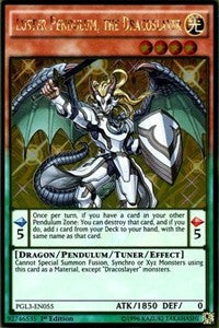 Luster Pendulum, the Dracoslayer [PGL3-EN055] Gold Rare | Exor Games Dartmouth