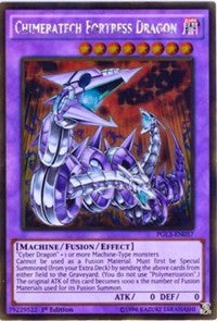 Chimeratech Fortress Dragon [PGL3-EN057] Gold Rare | Exor Games Dartmouth